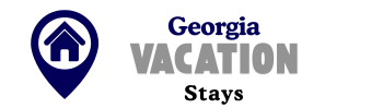 Georgia Vacation Stays logo for Douglasville short-term rentals and modern vacation homes in Georgia